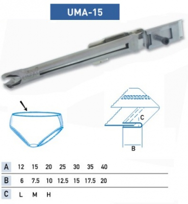 Приспособление UMA-15 (K710N) 20-10 мм