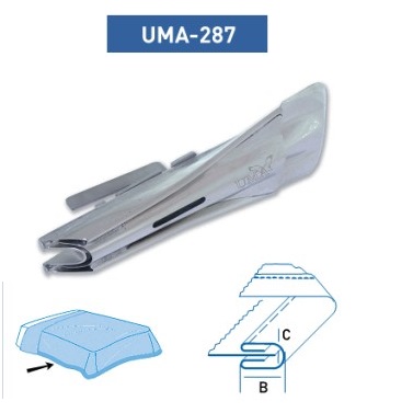 Приспособление UMA-267J 40-20 мм H (C = 11 мм)