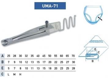 Приспособление UMA-71 55-22-20 мм